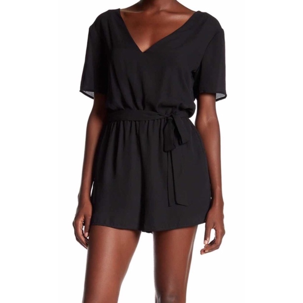Charles Henry V Neck Romper